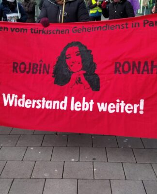 Katledilen 3 Kürt kadın Münster’de anıldı