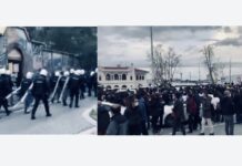 Polis Kadıköy’de öğrencilere biber gazı ve plastik mermi ile müdahale etti!