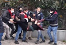 Boğaziçi öğrencilerinin “kayyumluk” önündeki nöbeti sürüyor