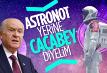 Bahçeli’den ‘astronot’ yerine isim önerisi: “Artık astronot değil Cacabey diyelim”