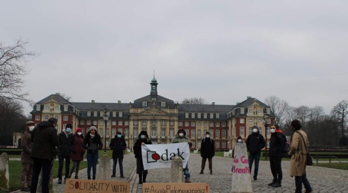 Münster’den Boğaziçi direnişine selam!