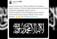 Yeniden Refah Partisi’nden “yeniden hilafet” paylaşımı