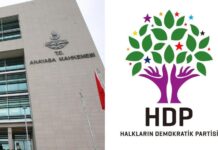 AYM, HDP’nin kapatılma davasıyla ilgili iddianameyi iade etti!