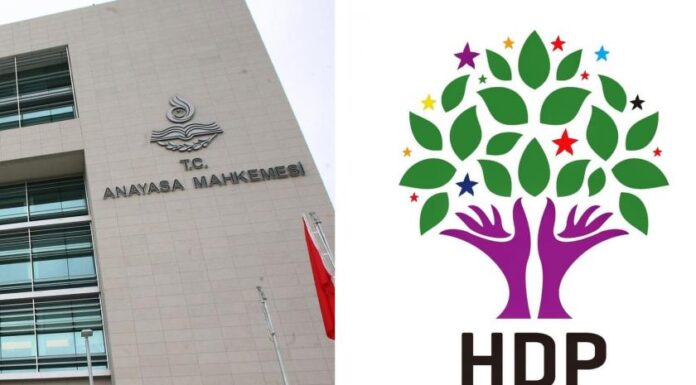 AYM, HDP’nin kapatılma davasıyla ilgili iddianameyi iade etti!