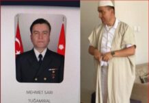 Sarıklı,cübbeli ve apoletli kişinin bir amiral olduğu ortaya çıktı!