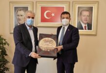 Ekrem İmamoğlu, AKP’nin yeni il başkanına tebrik ziyaretinde bulundu!