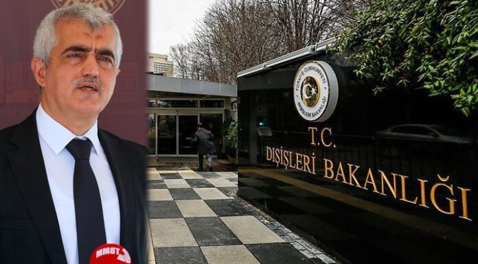 Dışişleri’nden diğer ülkelerden gelen Gergerlioğlu açıklamalarına tepki