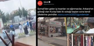 Sözcü’nün kışkırtıcı ifadeler kullandığı Somalililerin işyerlerine saldırı yapıldı