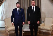 Azerbaycan Cumhurbaşkanı Aliyev, Erdoğan’ın damadı Selçuk Bayraktar’a madalya verdi