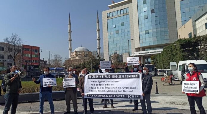 Bayrampaşa Belediyesi’nden çıkarılan işçilerden açıklama: Direneceğiz!