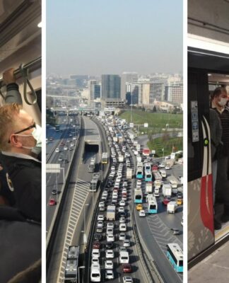 16 milyon emekçinin muaf tutulduğu “tam kapanma”nın ilk gününde toplu taşımalardaki doluluk tepki topladı