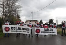 Direnişlerinin 91. gününde Migros Depo işçileri darp edilerek gözaltına alındı