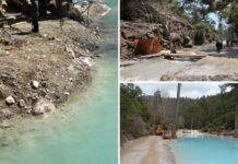 AKP’li Belediye naylondan gölet yaptı: “Bu akıldışı gölet derhal kaldırılmalıdır!”