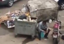 Çöpten plastik ve kağıt toplayarak geçinen vatandaşa yasağı ihlal ettiği için ceza kesildi