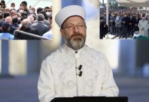 Diyanet Başkanı: “Tedbirler camilerde en iyi şekilde uygulandı”