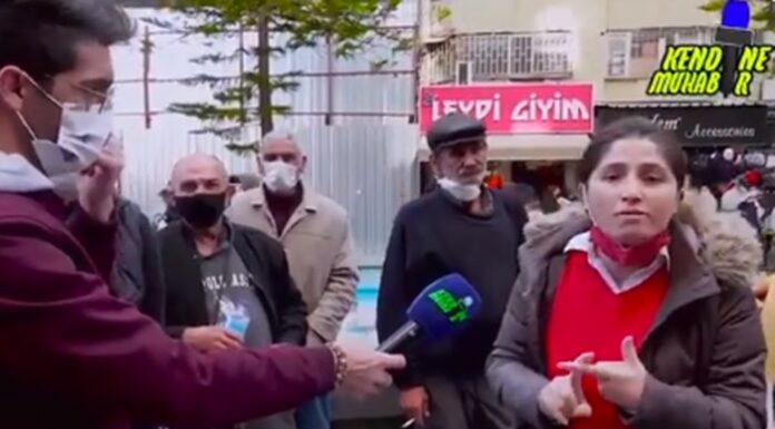 Sokak röportajında iktidarı eleştiren Sümeyya Avcı gözaltına alındı!