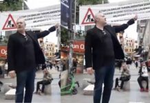 Usta oyuncu Levent Üzümcü, iktidarı şiir okuyarak protesto etti: