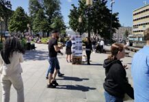 Göteborg’da İkizdere ile dayanışma eylemi