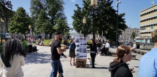 Göteborg’da İkizdere ile dayanışma eylemi