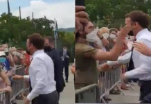 Fransa Cumhurbaşkanı Macron’a tokatlı saldırı