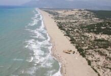 Antalya’daki Patara’dan 2 bin kamyon kum çalındı
