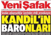 Yandaş Yeni Şafak ırkçılığa karşı açıklama yapan baroları hedef gösterdi!