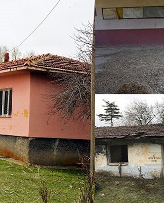 MEB’in “taşımalı eğitim” kararından sonra köy okulları çürümeye terk edildi, samanlık olarak kullanılıyor!