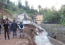 HES’lerle talan edilen Rize’de yağış yine can kaybına neden oldu