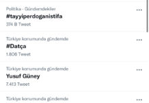 “Tayyip Erdoğan istifa” etiketi TT’de ilk sıralara kadar çıktı
