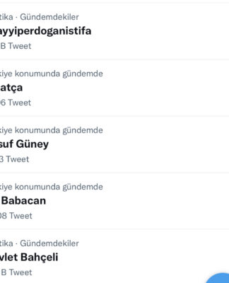 “Tayyip Erdoğan istifa” etiketi TT’de ilk sıralara kadar çıktı