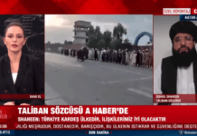 Gerici Taliban’ın sözcüsü, A Haber’e konuk oldu: “Türkiye’yle çok güzel ilişkiler kurmayı hedefliyoruz”