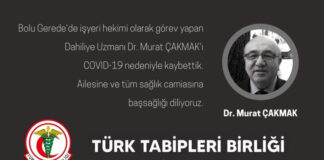 Bir sağlık emekçisi daha koronavirüs nedeniyle yaşamını yitirdi