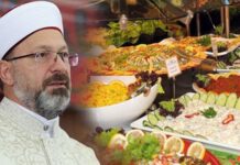 Diyanet ‘karides ve midye’nin ardından ‘açık büfe’ fetvası verdi: “İsrafa kaçmazsa helaldir”