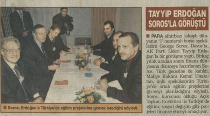 Abdüllatif Şener, Erdoğan’ın Soros ile görüşmesini anlattı