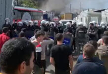 Geri dönüşüm işçilerine yine baskın ve polis saldırısı