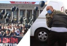 10 Ekim anmasına polis saldırdı!