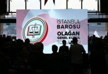 İstanbul Barosu Genel Kurulu’nda 4 polis gizlice çekim yaparken yakalandı