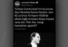 Euronews, Atatürk hakkında “alkole bağlı sirozdan dolayı hayata veda etti” ifadeleri nedeniyle özür diledi