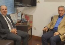 Bülent Arınç, DEVA Partisi İstanbul Milletvekili Mustafa Yeneroğlu’nu ziyaret etti: