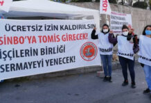 Kod-29’a karşı direnen Sinbo işçisi Türker hukuki mücadeleyi kazandıklarını duyurdu