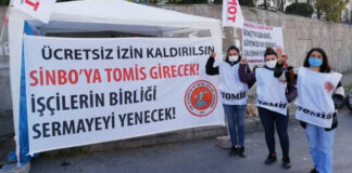 Kod-29’a karşı direnen Sinbo işçisi Türker hukuki mücadeleyi kazandıklarını duyurdu