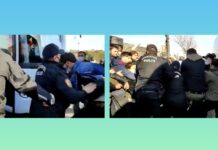 Barınamıyoruz diyen öğrenciler Ankara’ya alınmadı, polis öğrencilere saldırarak onları gözaltına aldı