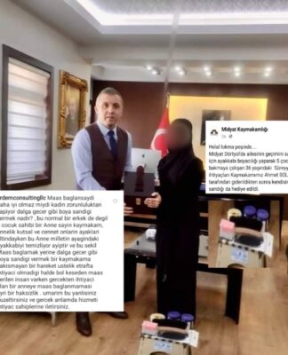 Kaymakam, geçinemediği için ayakkabı boyacılığı yapan kadına boya kutusu hediye etti