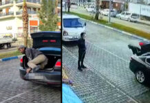 Patron, bir işçiyi bagaja bindirip seyahat ettirdi!