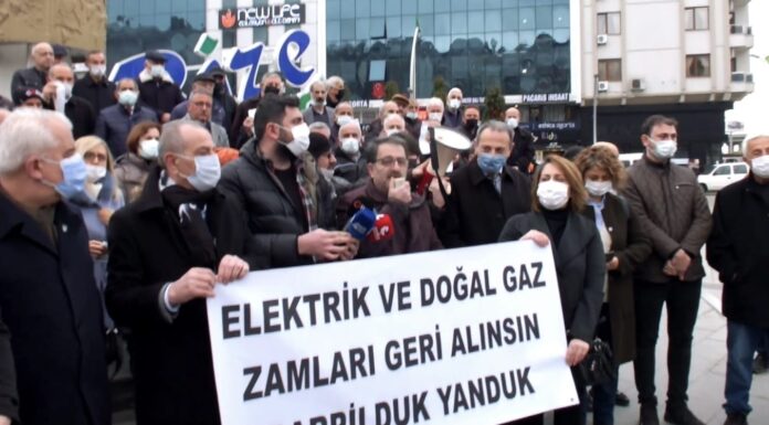 Elektrik ve doğalgaz zamlarına tepkiler yayılıyor