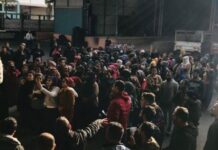 Tarsus’daki hal işçisi kadınlar iş bıraktı