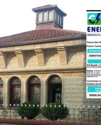 “Ticarethane” statüsünde faturalandırılan cemevine 30 bin lira elektrik faturası geldi