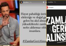 Şarkıcı Murat Boz da zamlara isyan etti: “Nefes aldırmaz oldu!”