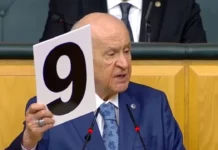 Bahçeli: “6’yı ters çevirince 9 olur”