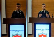 Kürsüde dua okuyan teğmene ilişkin MSB’den açıklama: “Ailesine göndermek için çekmiş”